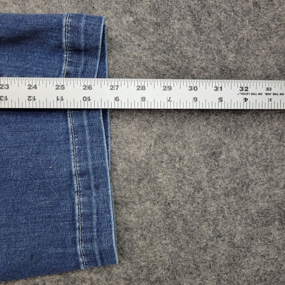 Kut From The Kloth Jeans Womens 20W Blue Denim Boho Charlotte High Rise Wide Leg - Picture 10 of 12
